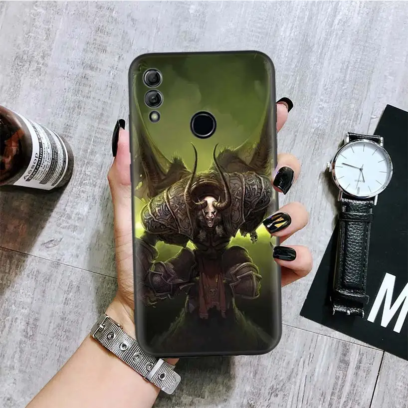 Поражает World of военных кораблей черная крышка чехол для телефона для huawei Y9 Y5 Y6 Y7 Honor 10 9 Lite 9X8X8 S 8A фотоаппаратов моментальной печати 7S 7A 10i 20i V20 Coque C - Цвет: BA117-10