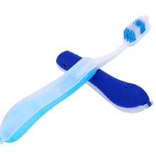 1 шт. Складная Походная зубная щетка для путешествий одноразовая Экологичная Чистящая инструмент sescova de dente brosse dent зубная щетка