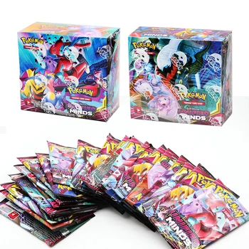 

You boxmon sun card and moon card XY evolution Booster Box Collection exchange letter gameToy