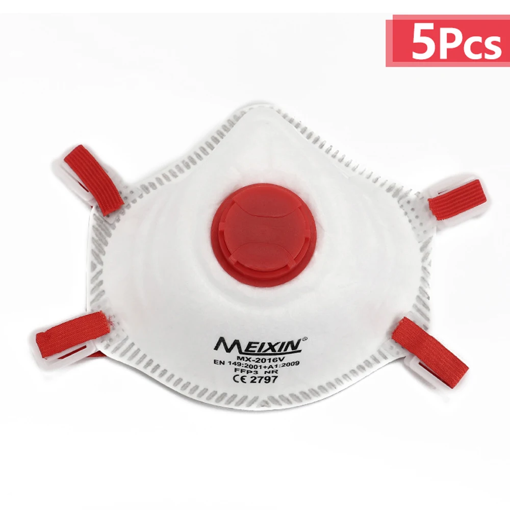 

10PCS NL99 FFP3 Mask 3-layer Dustproof Mouth Face Mask Respirator 4 Layers 99% Filtration Filter Better N95 KN95 KF94 FFP2 Mask