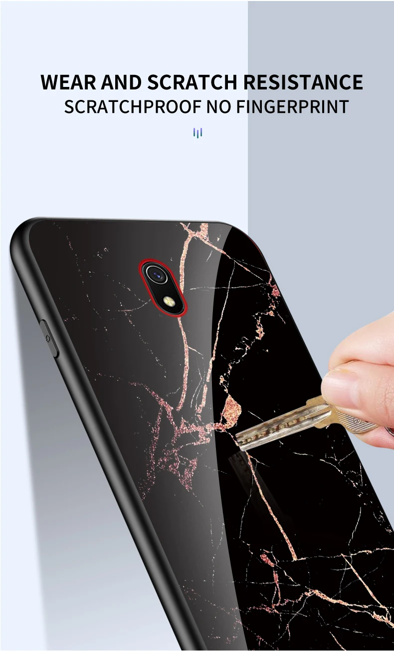 Стеклянный чехол для телефона для Xiaomi mi 8 9 Lite se 9t 9 Pro cc9 A3 A2 Red mi 8 8A 7A 6A мраморный Твердый чехол на красный mi Note 7 Note 8 Pro Чехол