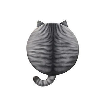 

Portable Decorative Mat Office Cartoon Cat Cushion Durable Soft Cute Practical Home Vintage Memory Foam Car Seat Cat Shape