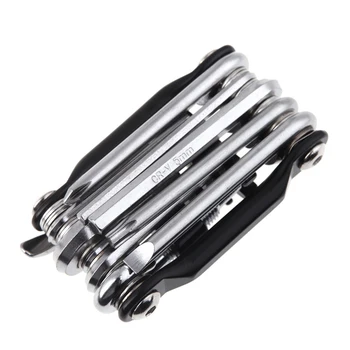 

15 in 1 Multi Bike Bicycle Repair Bike Tools Kit Portable Folding Key Kit Hex Allen Key Screwdriver Bicycle Tools Sets