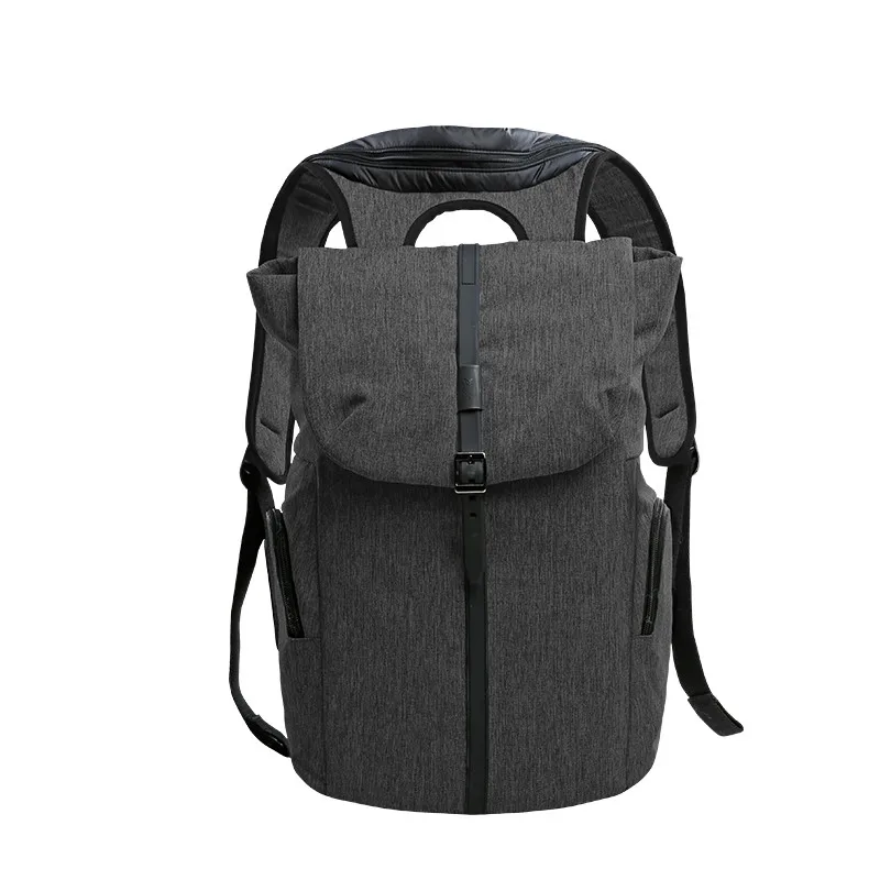Многофункциональные унисекс сумки с капюшоном с клапаном соты на спине сумки на плечо Твердые ведро Рюкзак 15,6 дюймов школьная сумка с шапками
