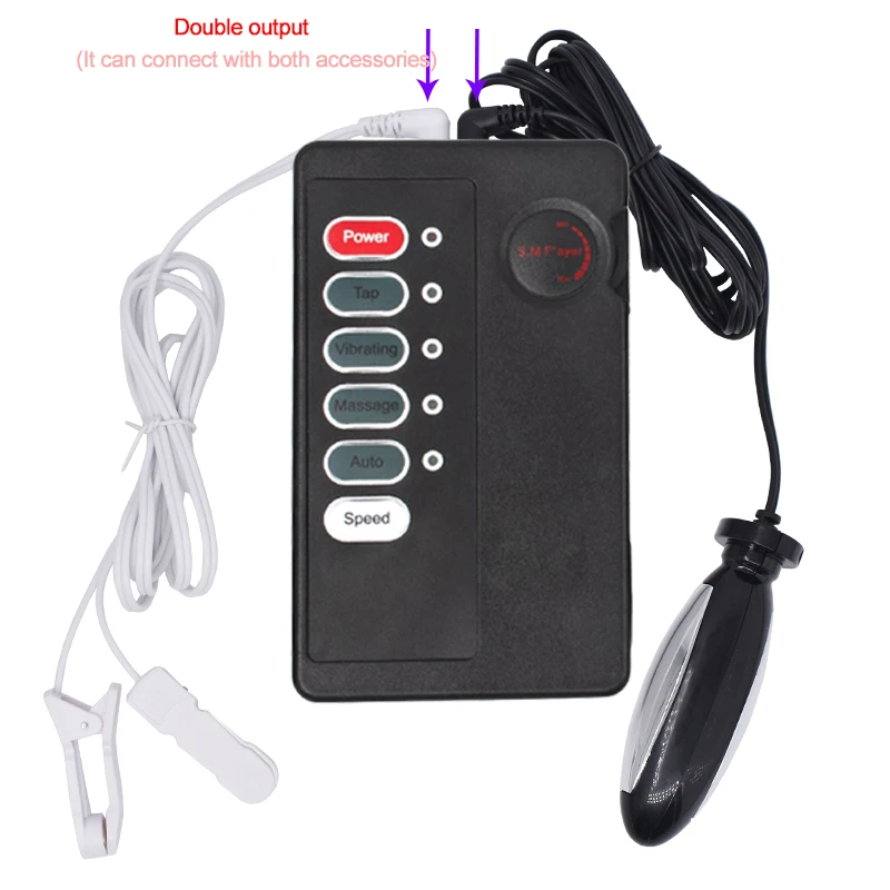 Multi-style Shock Host Sex Electric Stimulation Medical Themed Toys Power Box Electro Accessories Wave Therapy Sexual Devices