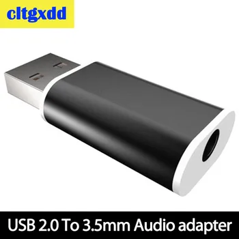 

1PC USB External Sound Card Converter USB 2.0 to 3.5mm Headphone Audio Jack Adapter Mic Sound Card for PC Laptop
