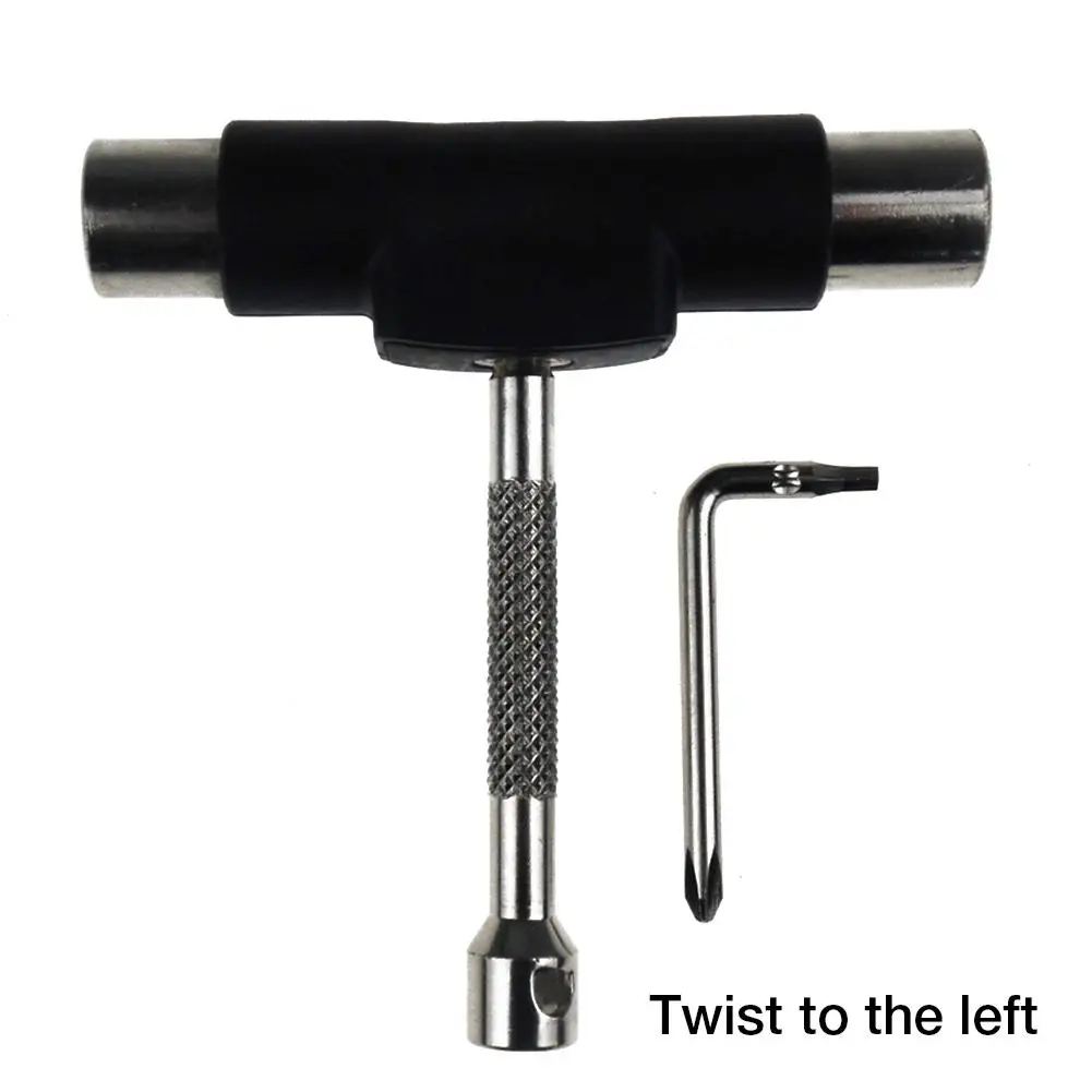 

New High-quality Semi-automatic Skateboard Tool Removable Tool With File Labor-saving Wrench Skateboard Tool Accessories
