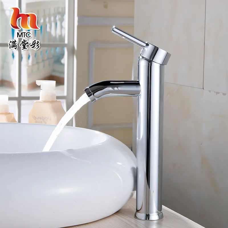 

Sanitary Ware Table Basin Single Bore Hot And Cold Faucet Heightening Basin Faucet Wash Basin Mixing Valve Manufacturers Direct