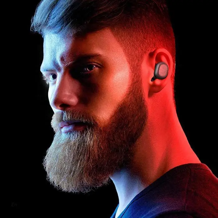 Портативные мини TWS беспроводные Bluetooth наушники стерео в ухо Спортивные Беспроводные Bluetooth наушники для телефона с зарядным чехлом