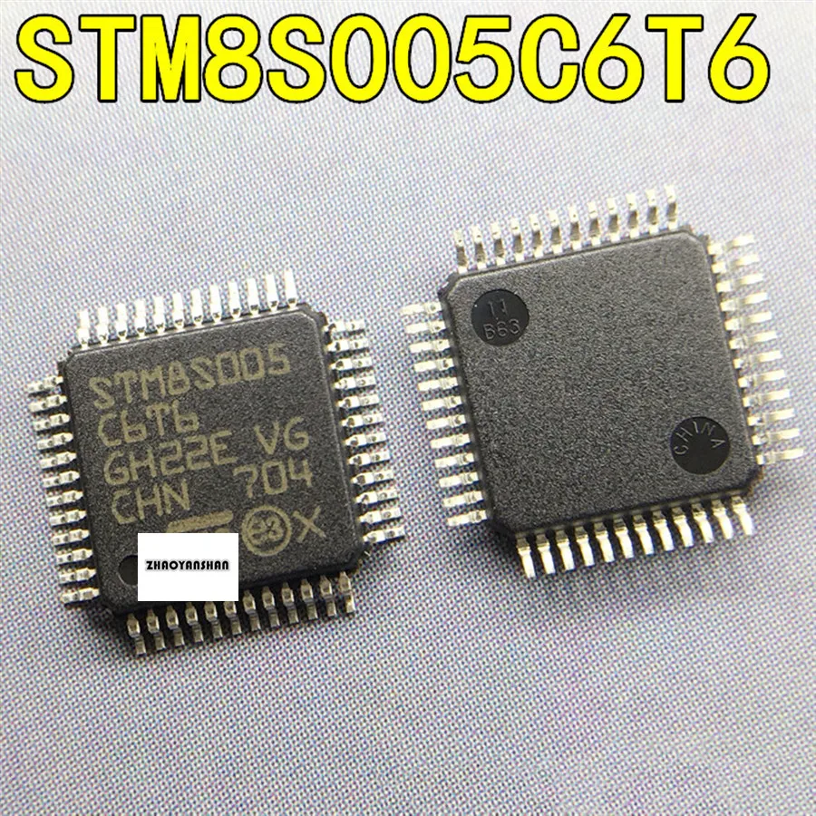 10 шт. X STM8S005C6T6 STM8S005 LQFP48 Новая