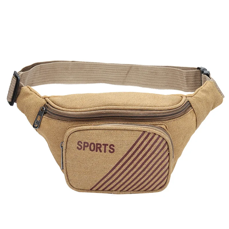 

Sports Multi-functional Waterproof Men Canvas Outdoor Fitness Tactical Large-Volume Mountain Climbing Wallet Business Cash Stora
