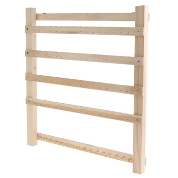 

Plain Wood Jewelry Holder Show Rack Necklace Bracelet Display Stand Storage