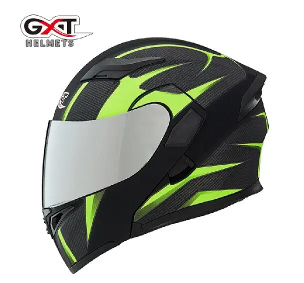 GXT 902 moto rcycle шлем Двойные забрала полный уход за кожей лица moto гоночный шлем moto rbike Filp до Прохладный Для мужчин для верховой езды мотоциклетный шлем - Цвет: 1
