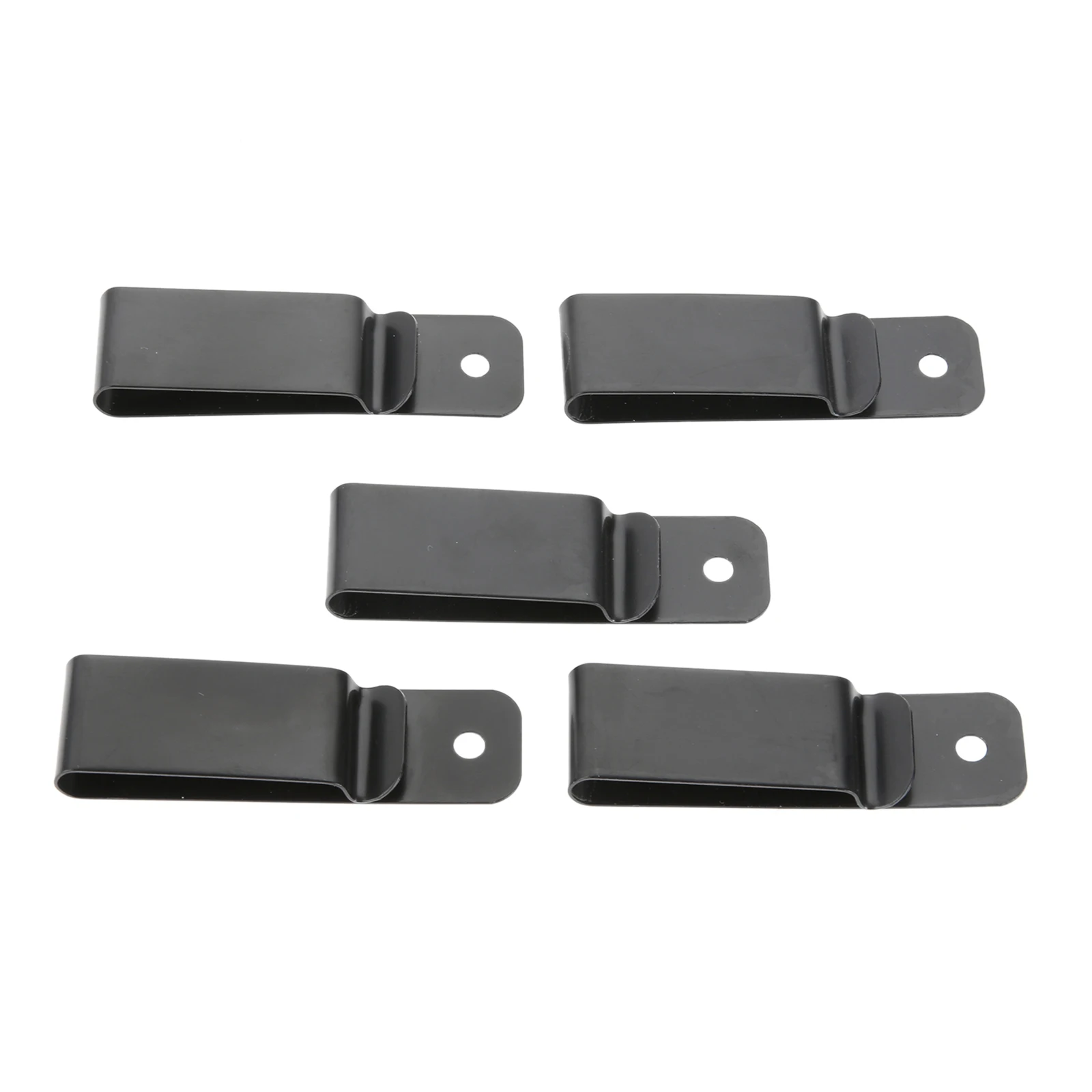 5pcs Spring Buckle Sheath Clip Pockets Wallet Keychain Hooker Solid Iron Waist Clips EDC Tool fit Holsters Strap Belt Portable | Дом и сад