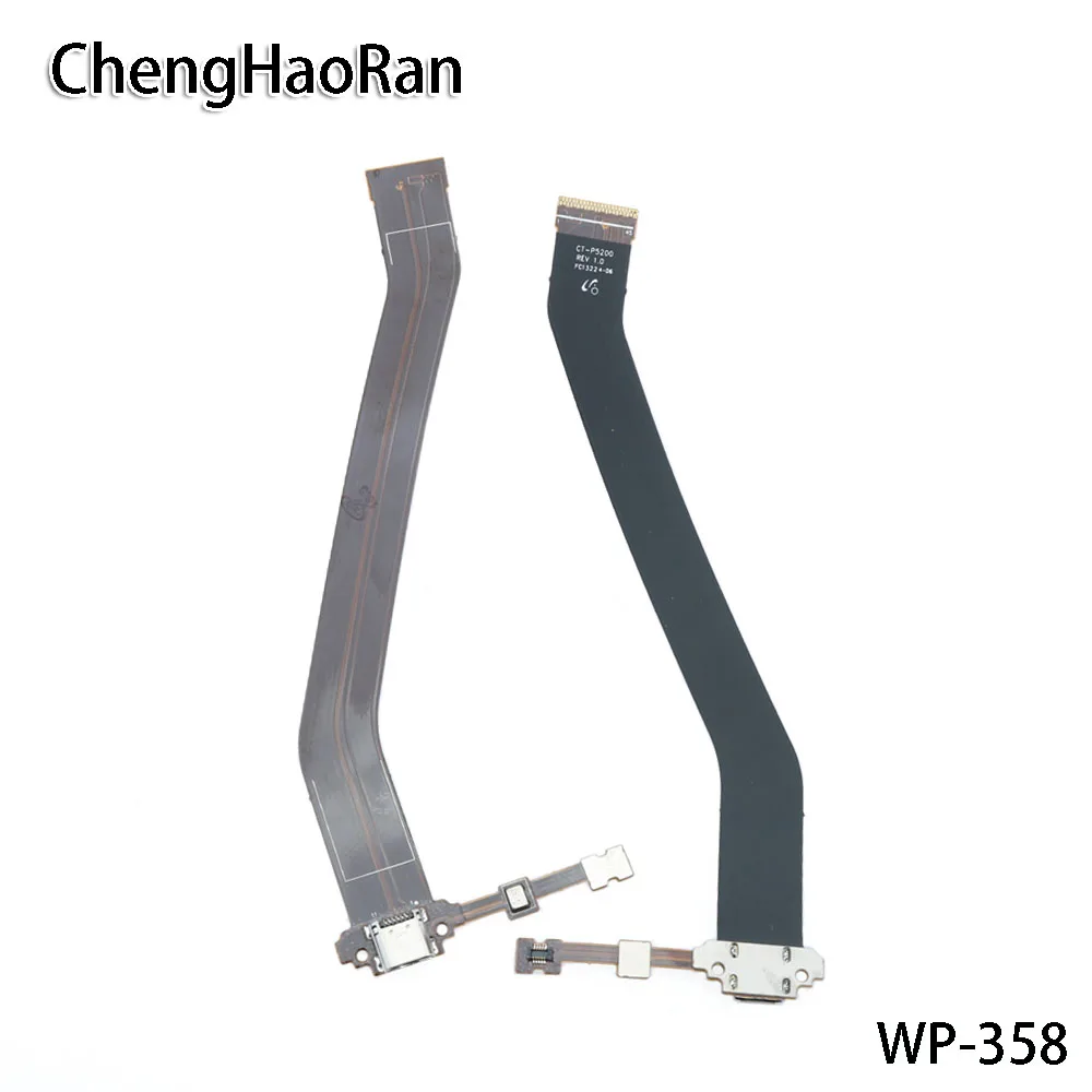 ChengHaoRan 2 шт./лот для samsung P5200 хвост провода USB порт зарядки разъем док-станция разъем гибкий кабель, сменные детали