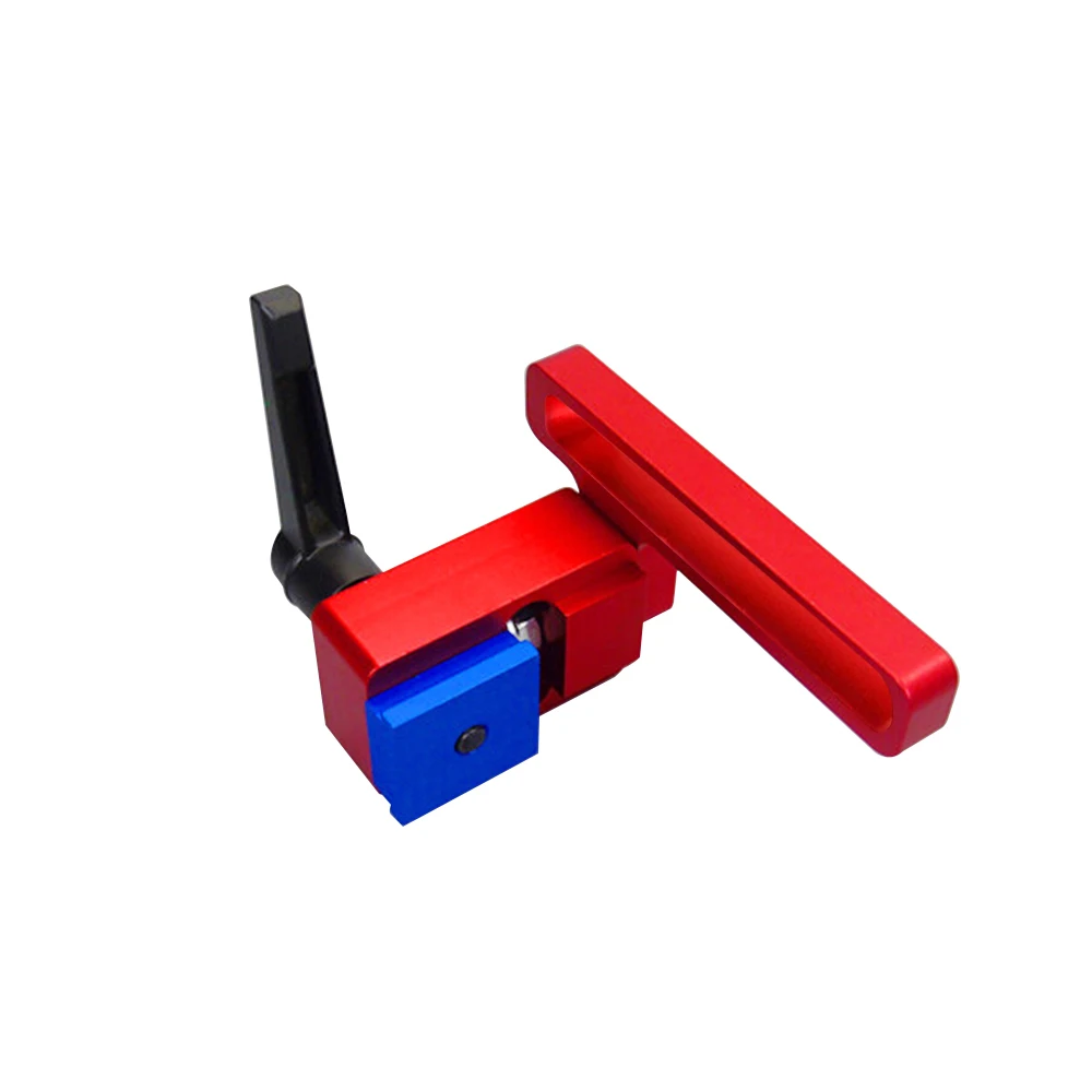

Standard T-Tracks T-Slot Miter Track Stop Chute Stopper Manual Woodworking DIY Tools Supplies