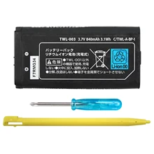 OSTENT 840mAh литий-ионный аккумулятор+ инструмент+ упаковка ручек Набор для nintendo DSi NDSi