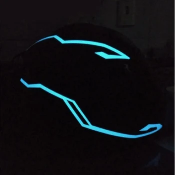 

4PCS Motorcycle 3 Mode LED Night Light Riding Signal Helmet EL Cold Light Kit Brand New And High Quality