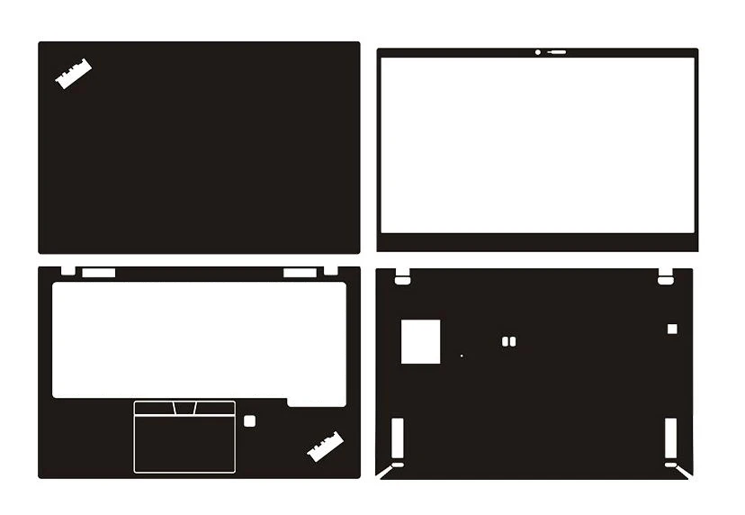 Наклейка для ноутбука, наклейки из углеродного волокна, защитная крышка для lenovo THINKPAD X1 Carbon 7th LTE 14"