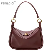 Women shoulder bag genuine cowskin leather basket saddle hobo bag wine red black camel color winter new chains totes handbag