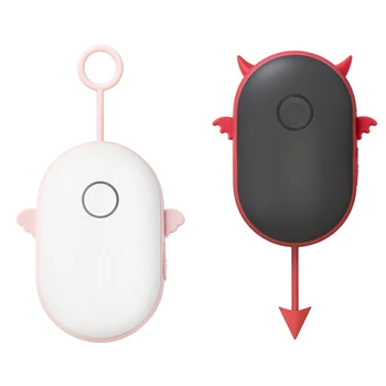 

Portable Mini USB Hand Warmer Rechargeable Pocket Mobile Power Hands Warmer 2400MAh Double-Sided Quick Heating