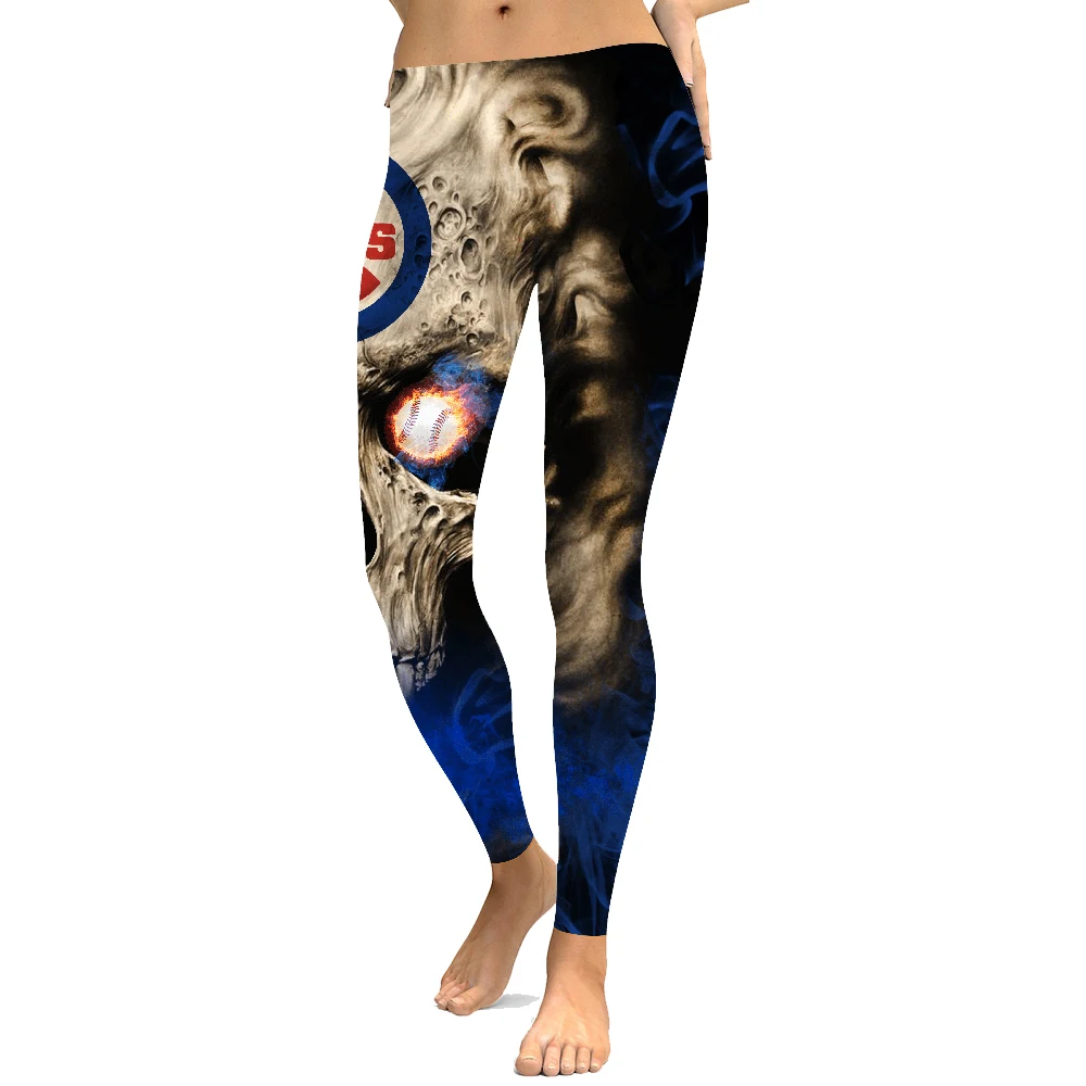 Sexy Leggings Women's Indian Skull Leggings Digital Print Pants Trousers Stretch Pants Plus Size