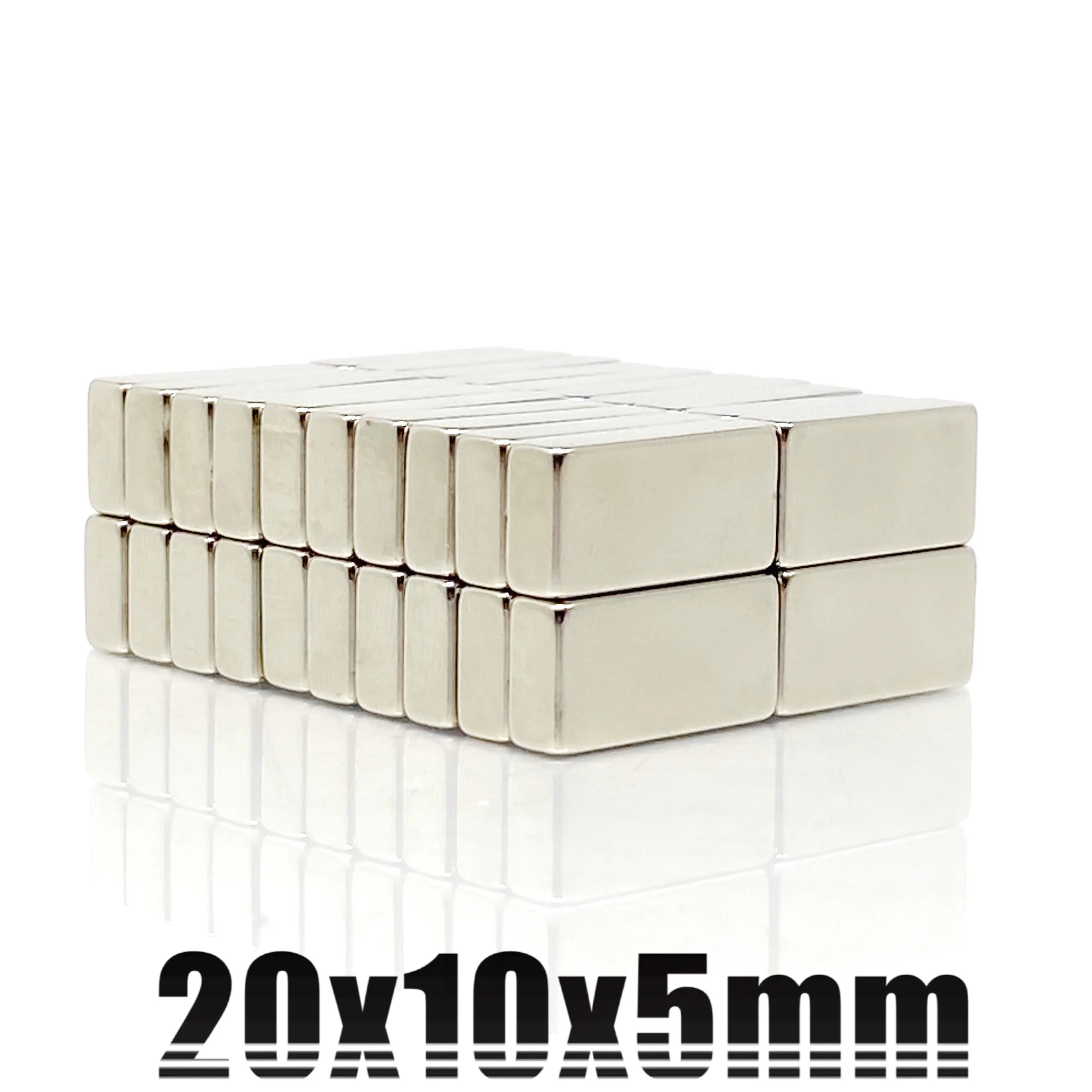 Neodymium Magnets 5/10/20/50Pcs 20x10x5 Neodymium Magnet 20mm x 10mm x 5mm N35 NdFeB Block Super Powerful Strong Permanent Magnetic Imanes 20*10*5 neodymium magnets,magnetic blocks