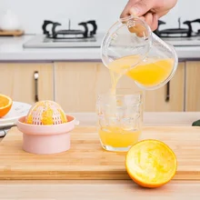 Соковыжималка для апельсинового сока, лимонная ручная соковыжималка, креативная Бытовая мини-чашка для сока, бытовые инструменты, портативная соковыжималка, машина