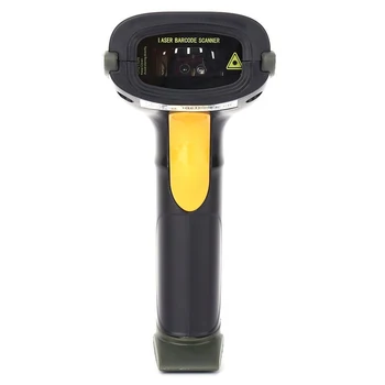 

Laser Barcode Scanner Handheld Bar Code Scanner with Stand 1D Wired Automatic QR Code Reader for Retail Mobile Payment