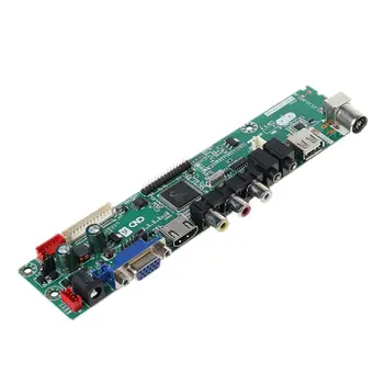 

2020 New 1Set V56 Free Program Lcd TV Controller Driver Board Module with Remote Control