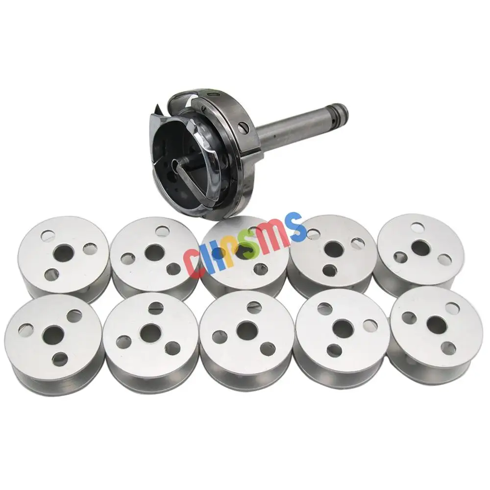 #HSH-12-15MM(5)+150971A Large Rotary Hook&bobbins FIT FOR Brother LT2-B837/B838 SEIKO LLW28 Consew 255RB+