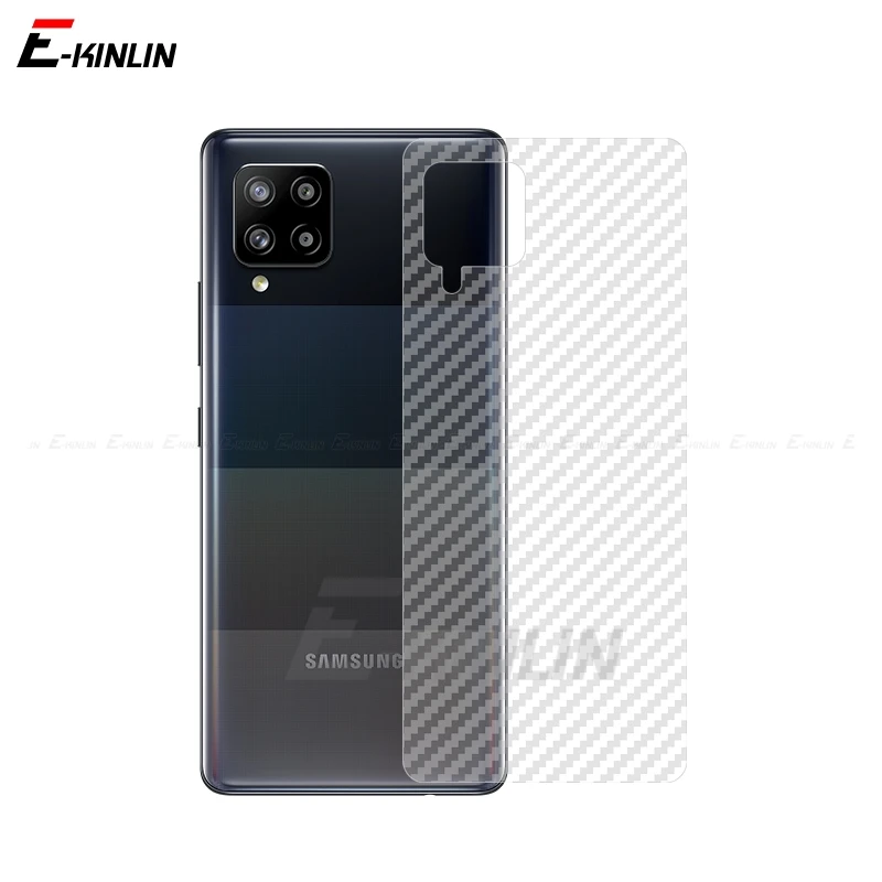 Film De Protection Arrière En Fibre De Carbone Pour Samsung Galaxy, Protecteur D'Écran Arrière, A24, F02S, A04, A54, A34, A14, A22, A52, A72, A32, A02