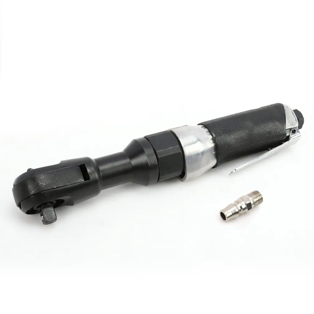 1/2 Inch 3/8 дюймов Heavy Duty пневматический храповой ключ Правый Угол Пневматический воздушный триггер воздуха гаечный ключ инструменты Инструменты для ремонта автомобиля - Цвет: black