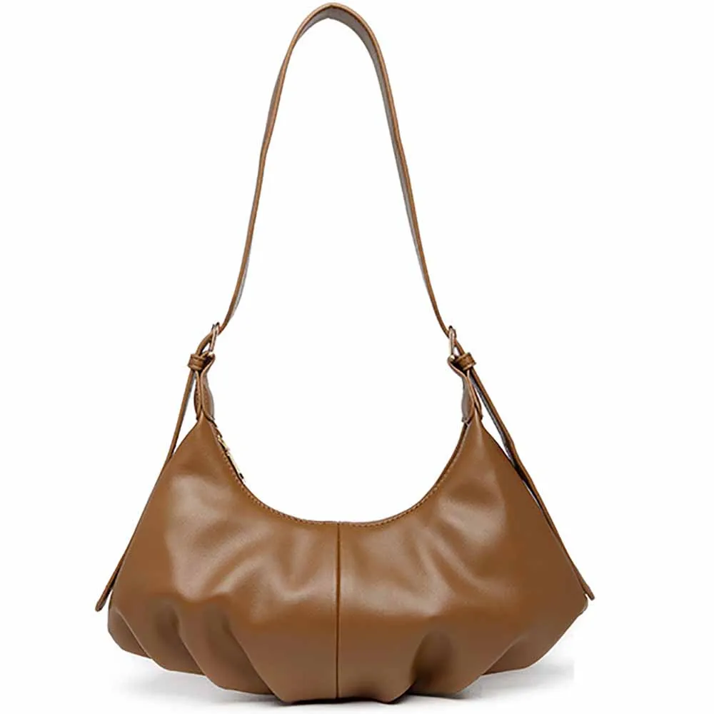 Women Fashion Shoulder Bags Flods Luxury Designer Handbags For Ladies Shopper Female Simplicity Underarm Bag High Quality Packs