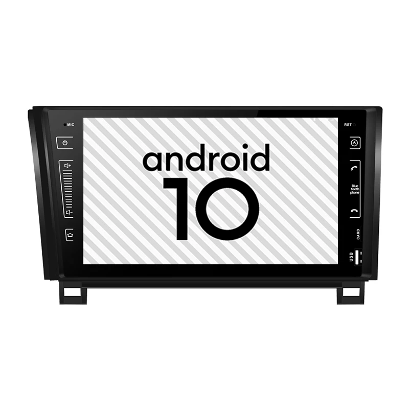Автомобильный gps-рекордер Android 10 0 для Toyota Tundra 2007 Sequoia 2din радиоплеер USB Bluetooth отоджет