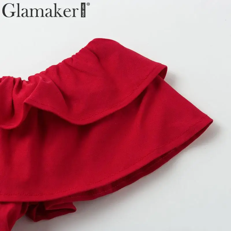 Glamaker гофрированное модное короткое платье для женщин без бретелек для ночного клуба сексуальное Плиссированное красное платье бодикон с открытой спиной винтажное вечернее платье для женщин