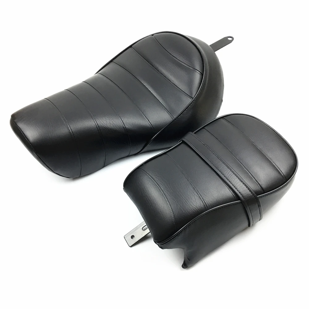 Harley Sportster XL Iron 883 1200 48 Forty-Eight 2016-2020 Motorcycle Leather Two-Up Driver Front Rear Passenger Seat - - Racext 33