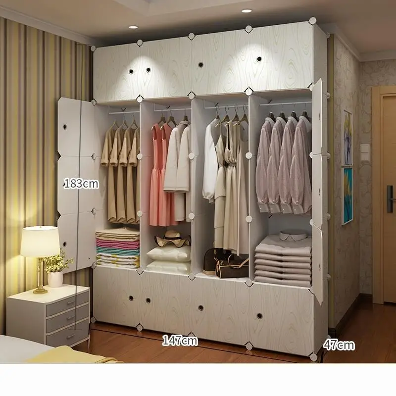 Version G Armario Tela Penderie Garderobe Gabinete Moveis Para Casa Ropero мебель для спальни шкаф Mueble De Dormitorio гардероб - Цвет: Version G