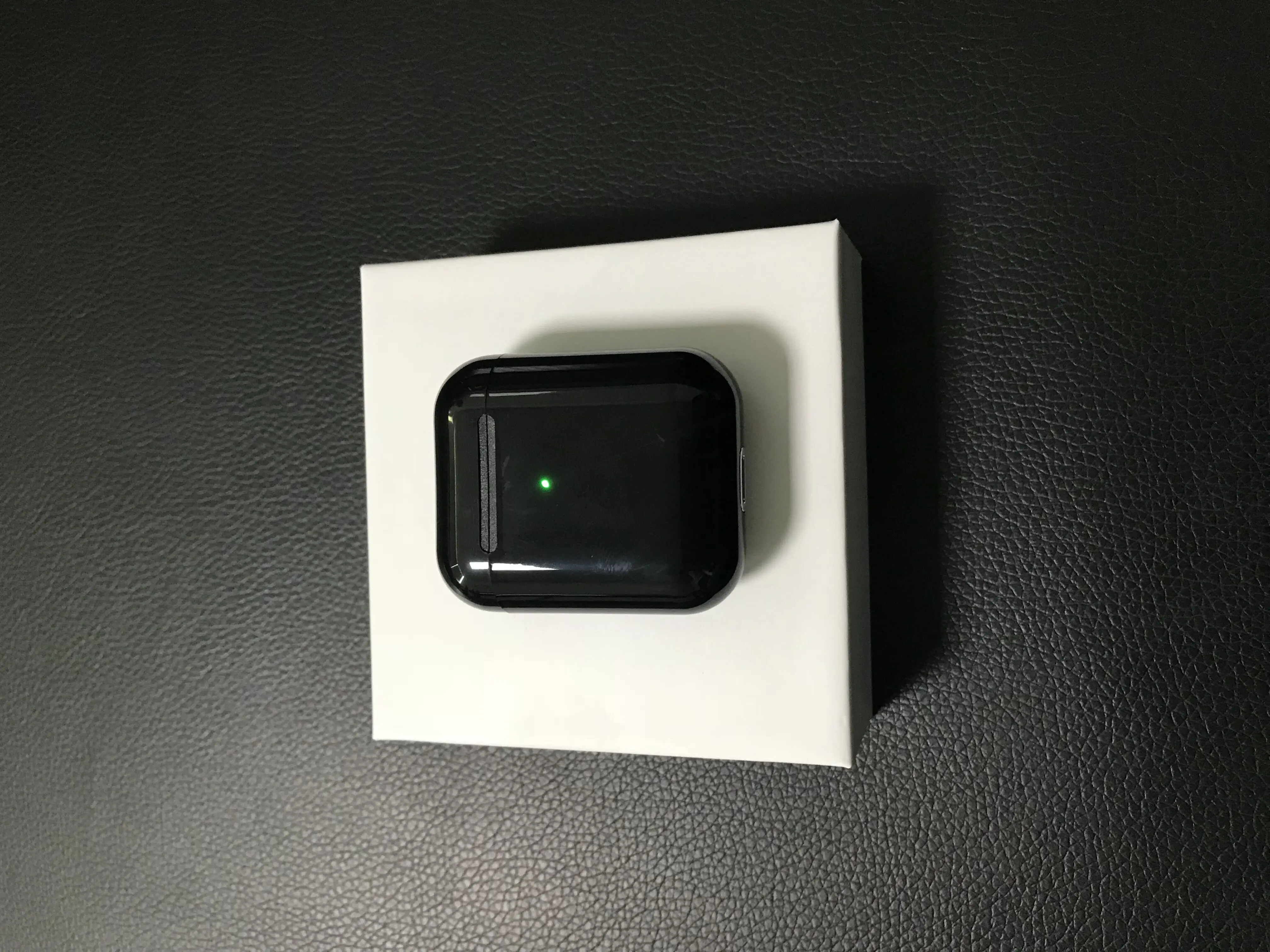 Черный I90000 TWS smart sensor беспроводные наушники 1:1 размеры в ухо обнаружения всплывающие bluetooth гарнитура PK i50000 i1000 i9000 TWS i10000 - Цвет: Черный