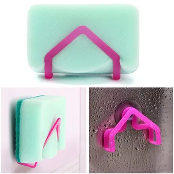 

High Quality ABS PVC Suction Cup Sink Drain Rack Sponge Storage Holder Kitchen Sink Soap Rack Drainer Rack Bathroom Accessories