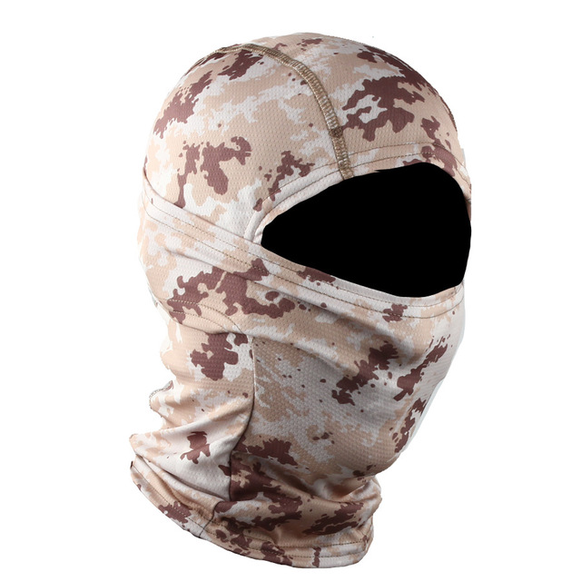 Brand Tactical Camouflage Balaclava Army Face Mask Cycling War game Face Shield Military Moto Skull Mask Hunting Helmet Cap