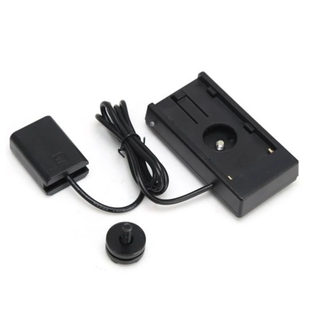 Flexible Cable Dummy Battery Parts Camera Accessories Portable Power Supply Mount Plate Connector Coupler Kit NP-F970 To NP-FW50