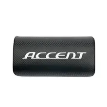 Автомобильный Стайлинг для hyundai акцент 2013 автомобиля подушка для шеи с обеих сторон искусственная кожа один подголовник 1 шт