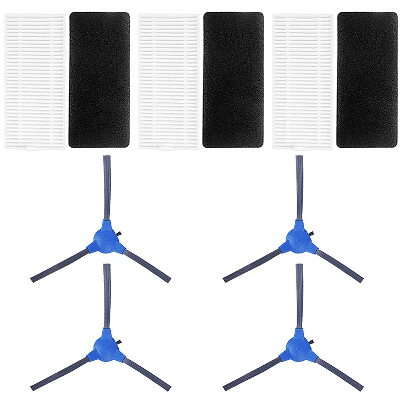 

Basic Supplementary Kit for Robots, Replacement Accessory Kit for Conga 1090, with Side Brush and Filter