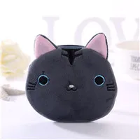 Plush coin purse key card holder Plush cute cat lady coin purse ID card holder car key case USB cable earphone bag