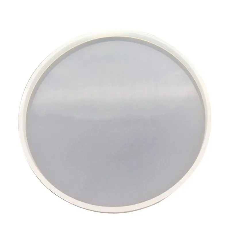 4 pieces) round silicone mold with crystal drop glue