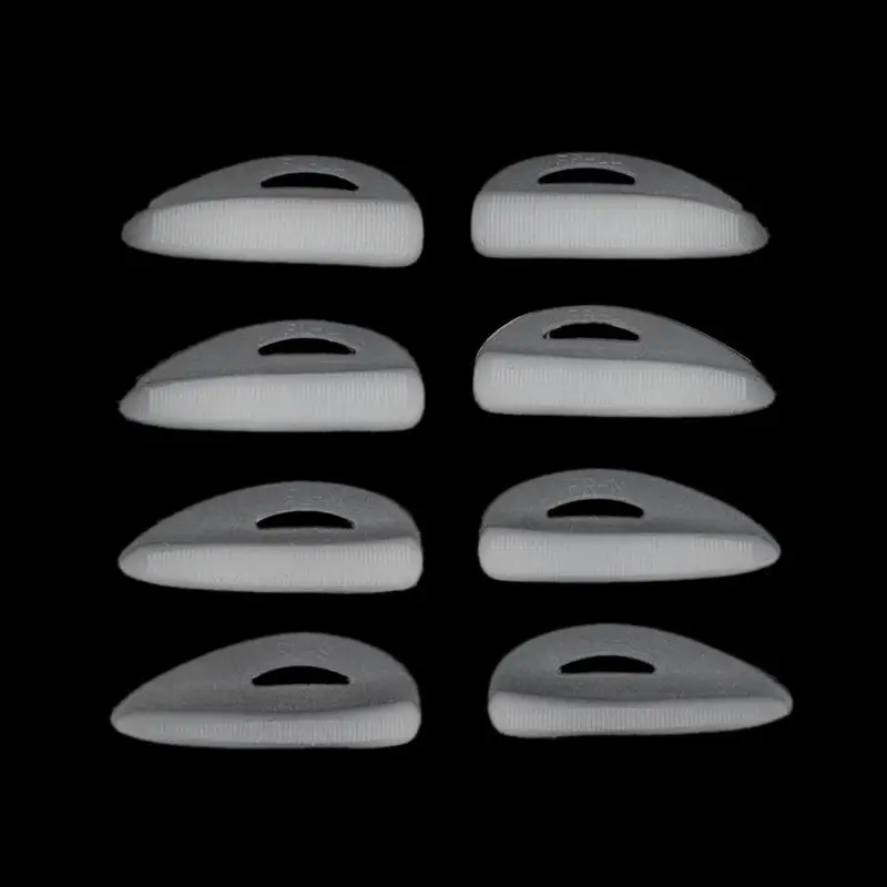 4 пар/упак. ресницы долговременная Накладка для прививки/посадки 3D ресницы стержни Perming прессформы Инструменты силиконовые накладки с бахромой