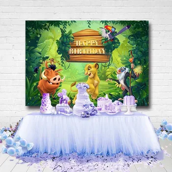 

Safari jungle birthday theme party backdrop boy birthday background for photo studio personalize animals theme decoration