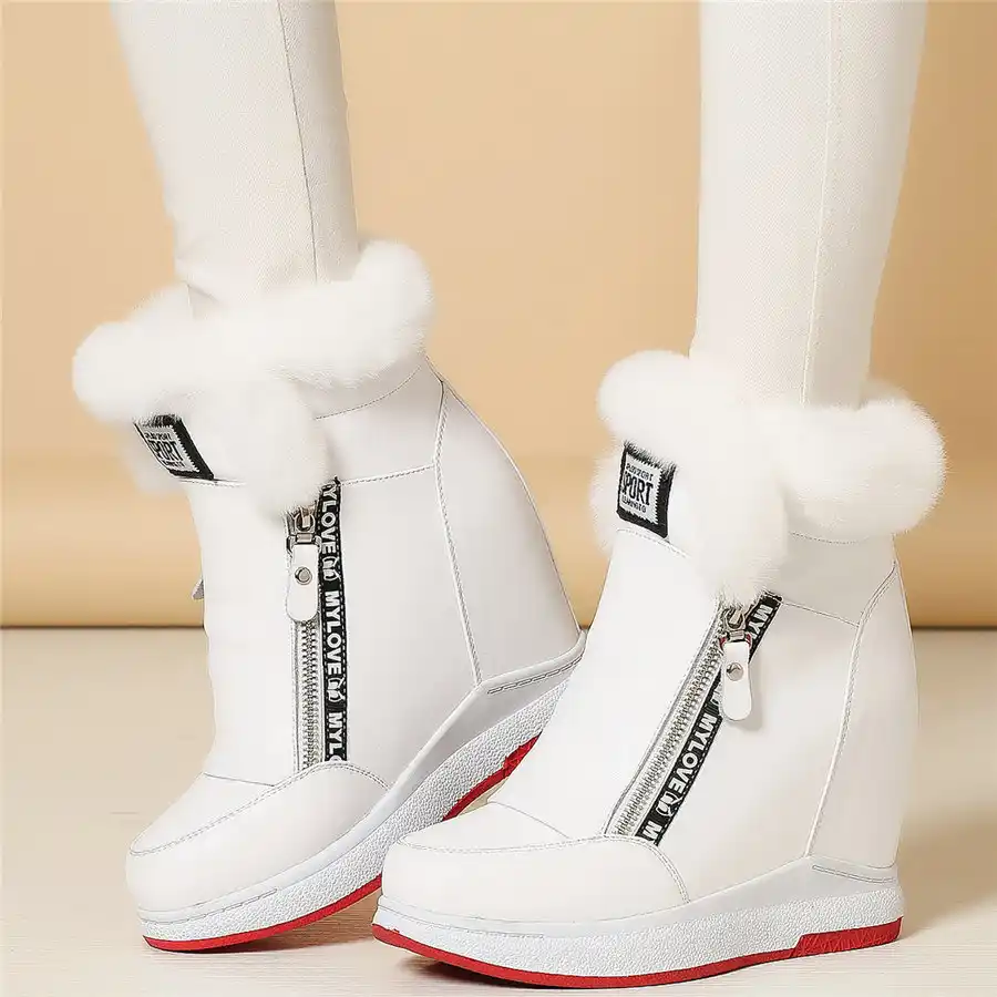 leather high top trainers womens