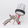 LVLP gravity spray gun manual spray gun1.3mm 600CC cup air spray gun with spray gun accessories ► Photo 2/6